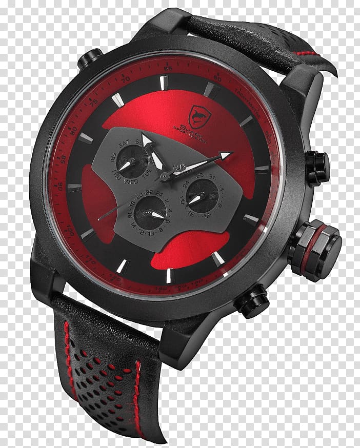 SHARK Sport Watch SHARK Sport Watch Dial Quartz clock, watch transparent background PNG clipart