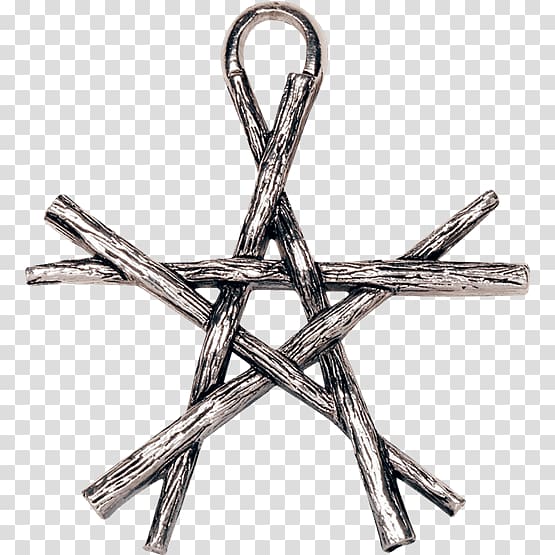 Pentacle Pentagram Magic Wicca Wand, amulet transparent background PNG clipart