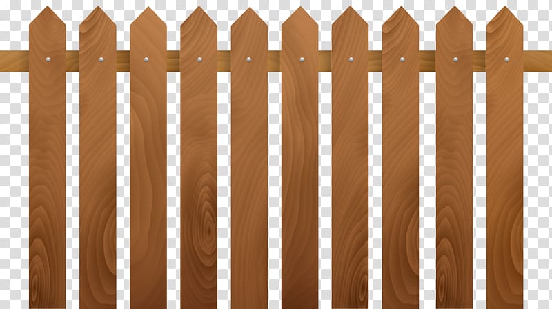 Picket fence , wood fence transparent background PNG clipart