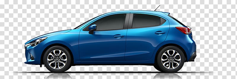 Mazda Demio Mazda2 Mazda Motor Corporation Car, dynamic blue transparent background PNG clipart