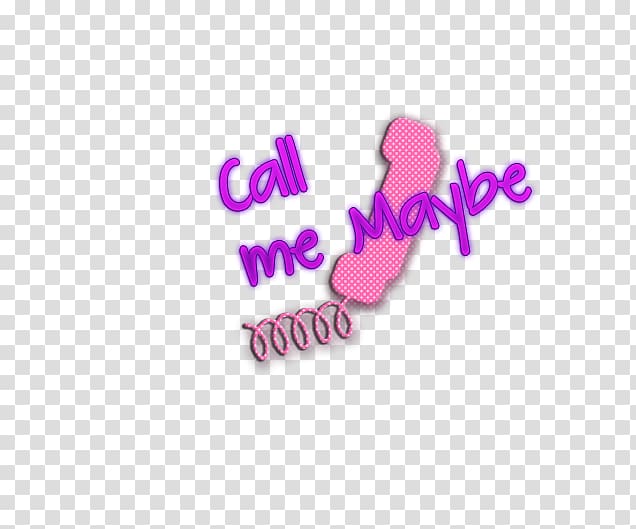 Text Call Me Maybe Song Signature , others transparent background PNG clipart
