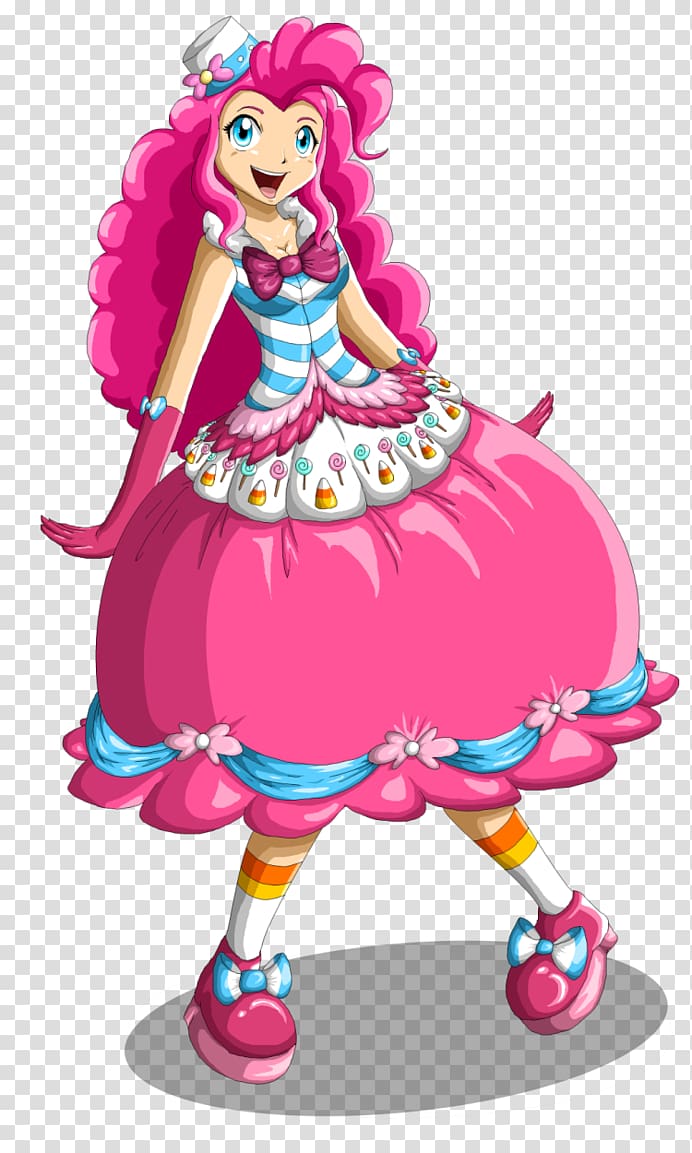 Pinkie Pie Pony Doll Lolita fashion Fluttershy, fall from the sky transparent background PNG clipart