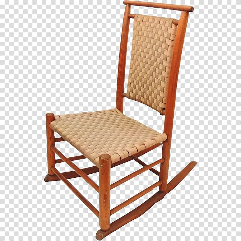 Rocking Chairs Antique Shaker furniture, antique transparent background PNG clipart