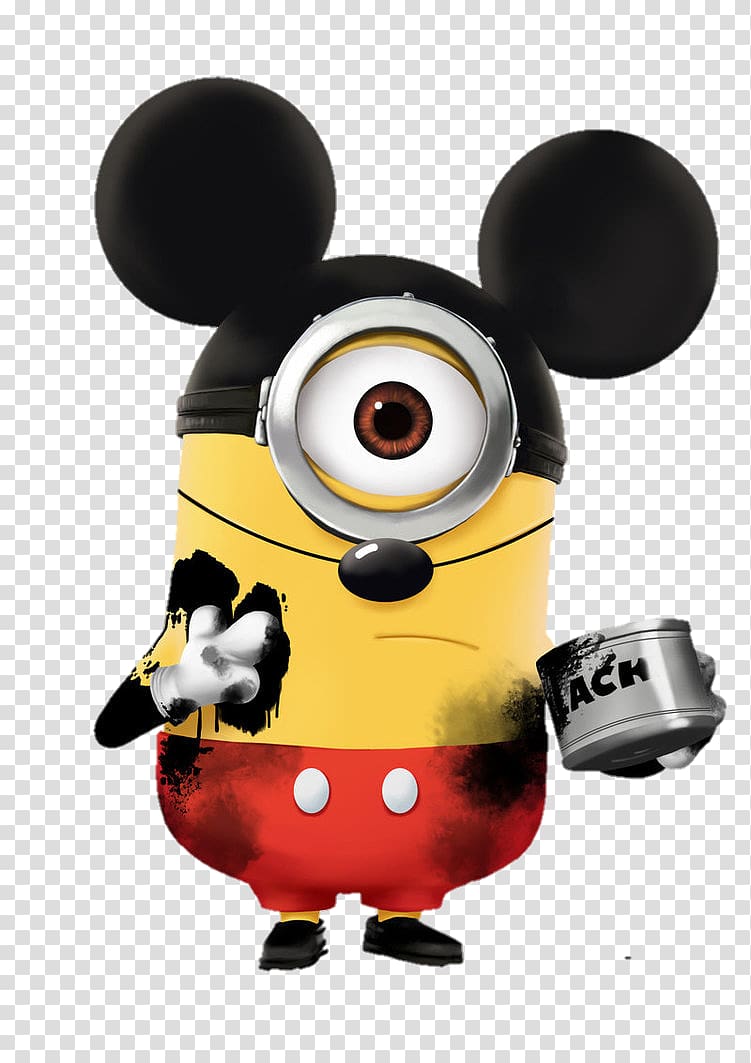Minion wearing Mickey Mouse costume, Mickey Mouse Minnie Mouse Minions The Walt Disney Company YouTube, minions banana transparent background PNG clipart