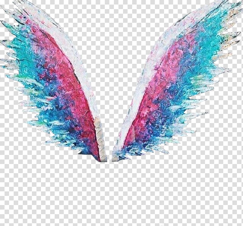 multicolored wings , Desktop Light, wings transparent background PNG clipart