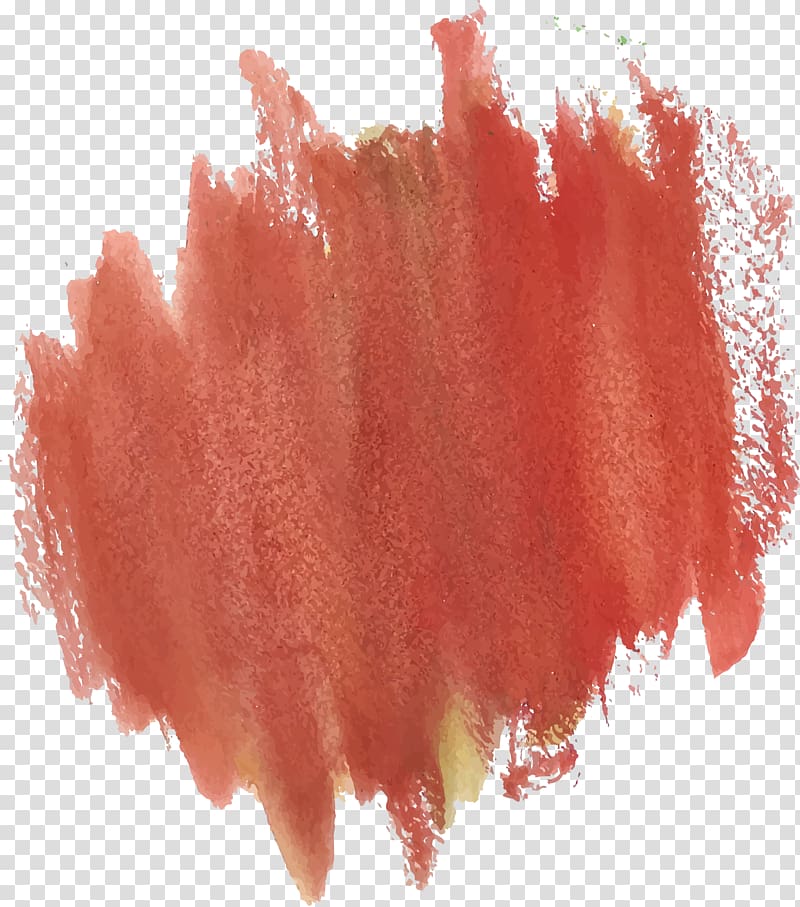 orange paint, Red Watercolor painting Paintbrush Graffiti, Brown red watercolor graffiti transparent background PNG clipart