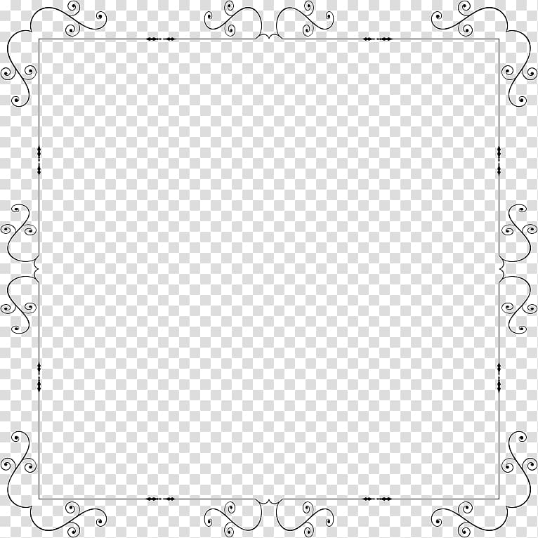 Art Nouveau Borders and Frames Ornament , decorative frame transparent background PNG clipart