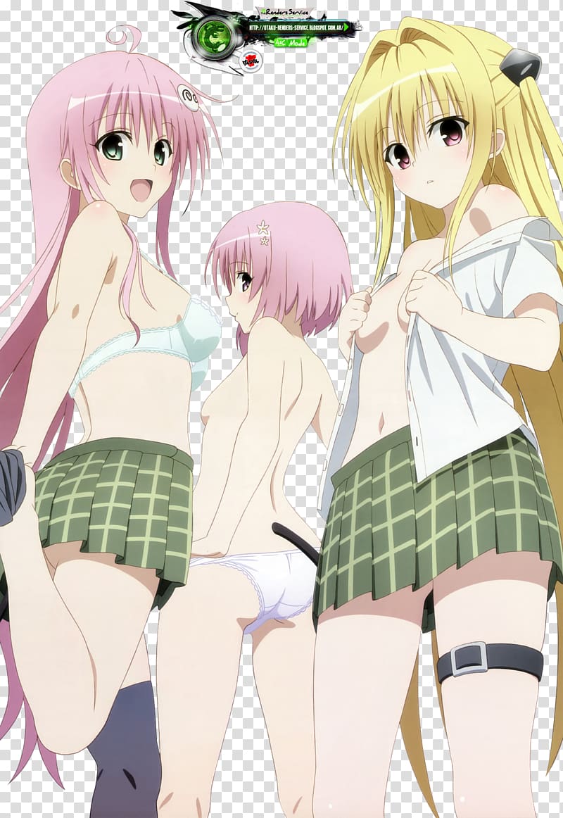 Anime To Love-Ru Mangaka Cushion, Anime transparent background PNG clipart