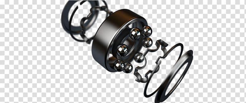 Rolling-element bearing technique Industry Machine, BALL BEARING transparent background PNG clipart
