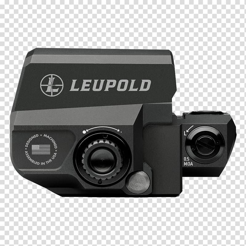 Red dot sight Leupold & Stevens, Inc. Reflector sight Rifle Telescopic sight, Red Dot sight transparent background PNG clipart