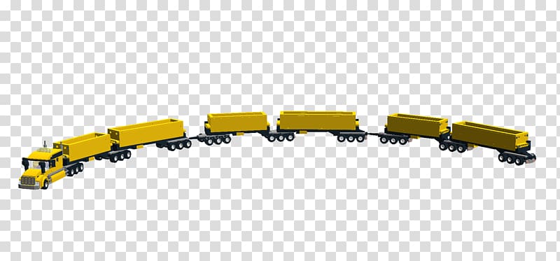 Road train Trailer Lego Ideas Dump truck, 81 transparent background PNG clipart