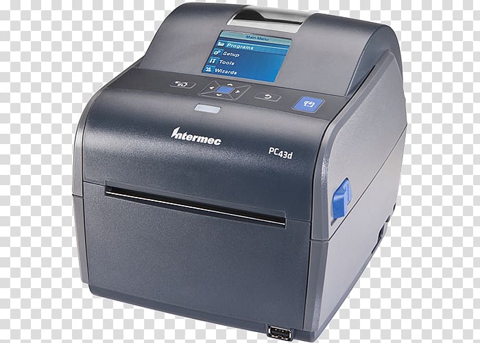 Intermec Label printer Barcode printer, printer transparent background PNG clipart
