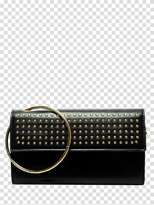 Handbag Rivet Chain Leather, bag transparent background PNG clipart
