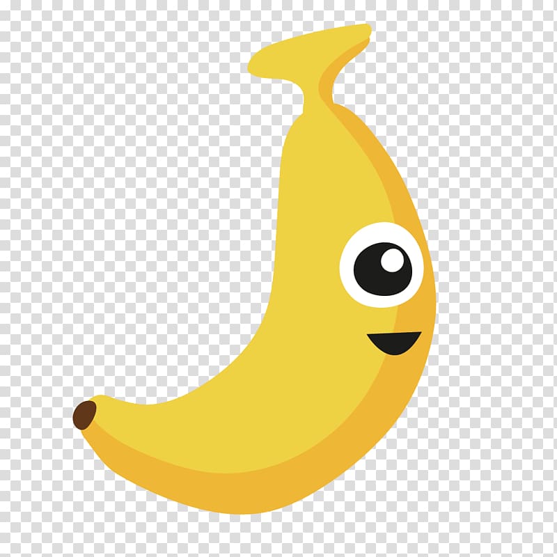 Banana, cute banana transparent background PNG clipart