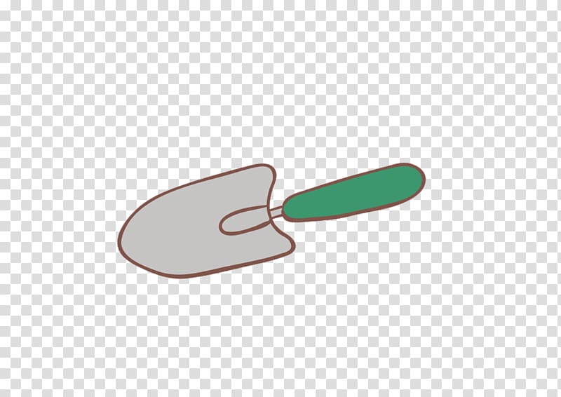 Green Pattern, Cartoon shovel transparent background PNG clipart