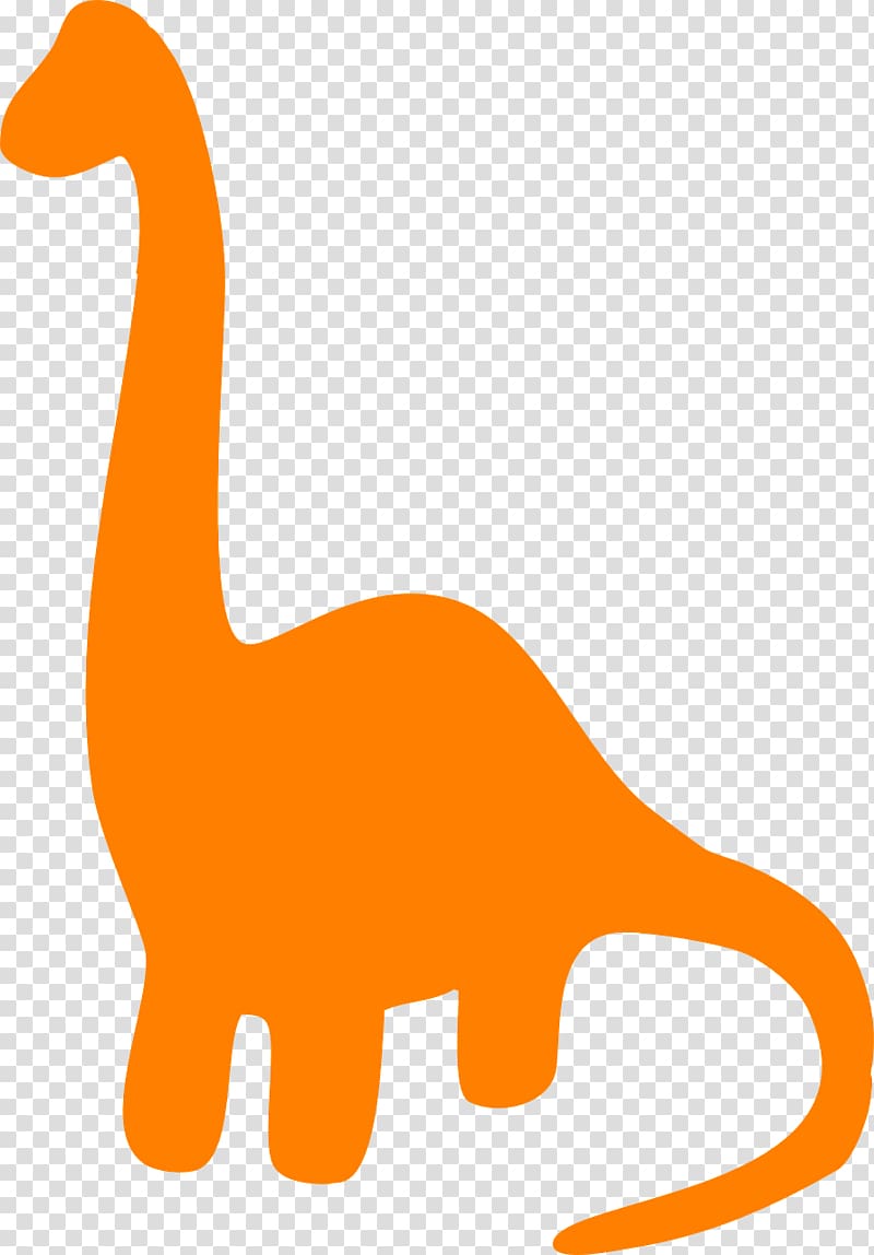 Tyrannosaurus Dinosaur Silhouette Apatosaurus , dinosaur transparent background PNG clipart