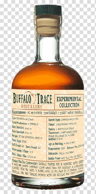 Tennessee whiskey Buffalo Trace Distillery Bourbon whiskey Grain whisky, Buffalo Trace Distillery transparent background PNG clipart