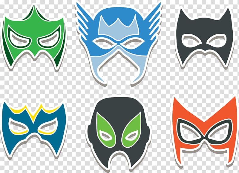 Cartoon Mask, Cartoon mask transparent background PNG clipart