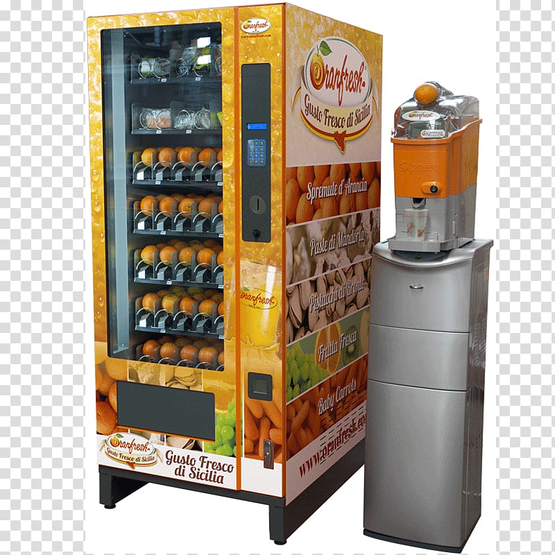 Restaurant Vending Machines RoMimatic Management, fresh fruit juice transparent background PNG clipart