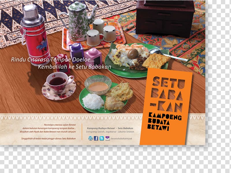 Setu Babakan Betawi people Ci Liwung Betawi cuisine Cita rasa, Es Campur transparent background PNG clipart