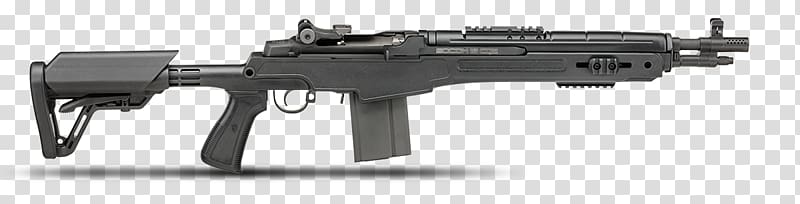 Springfield Armory M1A Close quarters combat 7.62×51mm NATO .308 Winchester, Semiautomatic Rifle transparent background PNG clipart