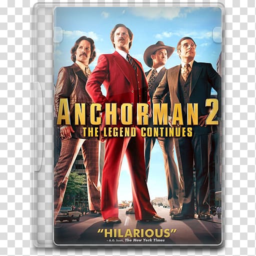 poster muscle album cover advertising film, Anchorman 2 The Legend Continues transparent background PNG clipart