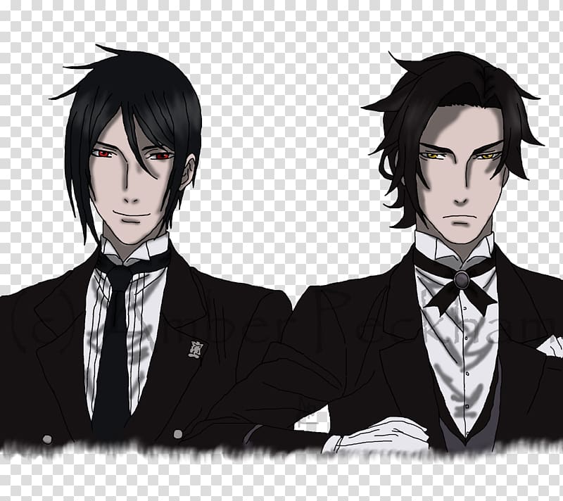 Sebastian Michaelis Black Butler Hair Male, sebastian transparent background PNG clipart