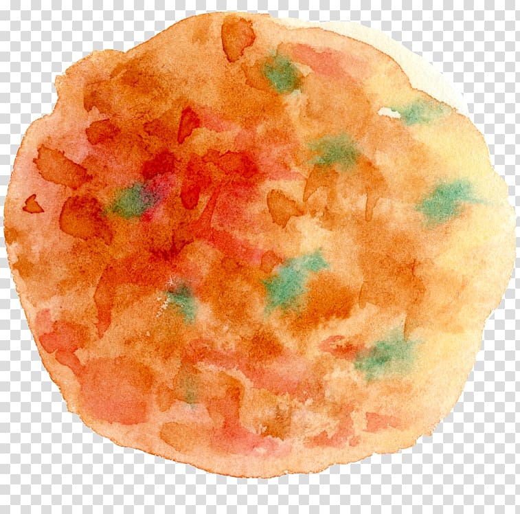 Pizza Watercolor painting Illustration, Pizza transparent background PNG clipart