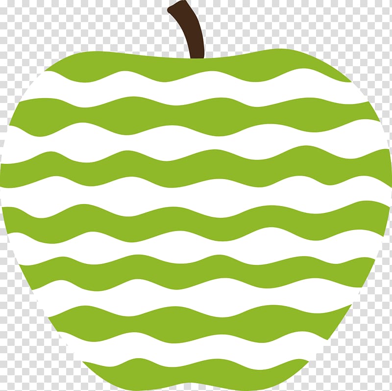 Apple cake Fruit Creativity, Creative green apple transparent background PNG clipart