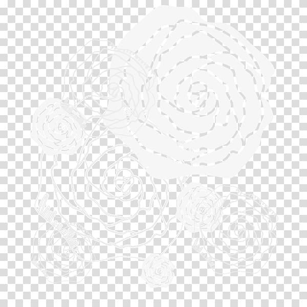 Drawing White Floral design /m/02csf, design transparent background PNG clipart