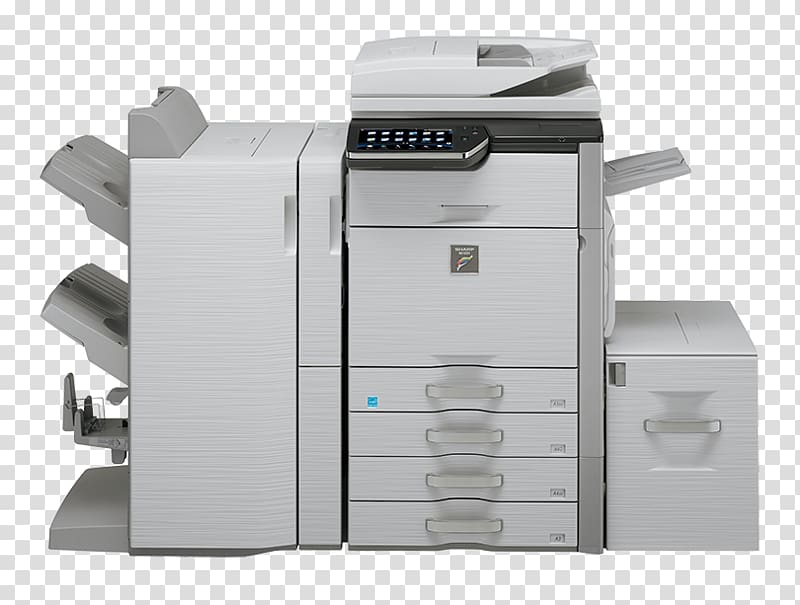 Multi-function printer copier Touchscreen Copying, Multi Usable Colorful Brochure transparent background PNG clipart