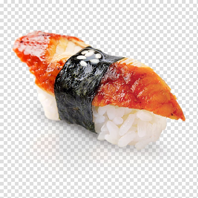 Sushi Unagi Sashimi Onigiri Japanese Cuisine, sushi transparent background PNG clipart