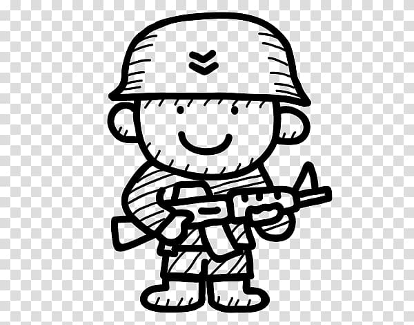 Soldier Drawing Coloring book Military, Soldier transparent background PNG clipart