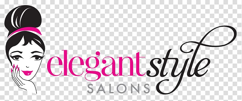 Elegant Style Nail Salon Beauty Parlour Manicure Pedicure, Nail salon Logo transparent background PNG clipart