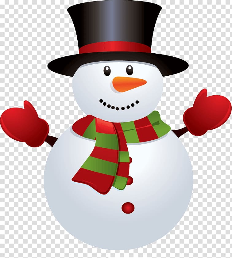 Snowman transparent background PNG clipart