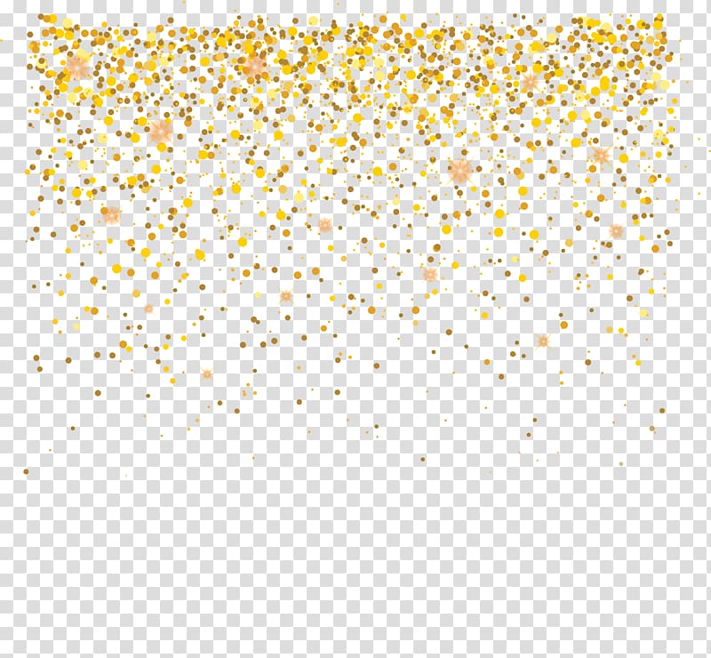 gold polka-dot template border, Yellow Pattern, Gold circle decoration transparent background PNG clipart