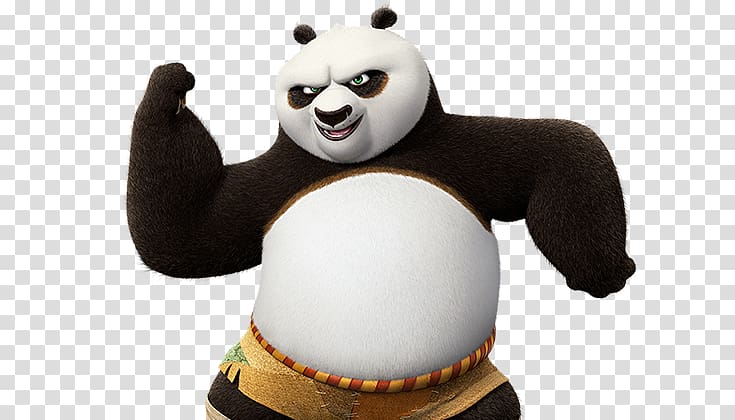 Po Giant panda Kung Fu Panda DreamWorks Animation Film, Kung-fu panda transparent background PNG clipart