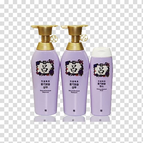Lotion Shampoo, Purple Lu shampoo set transparent background PNG clipart