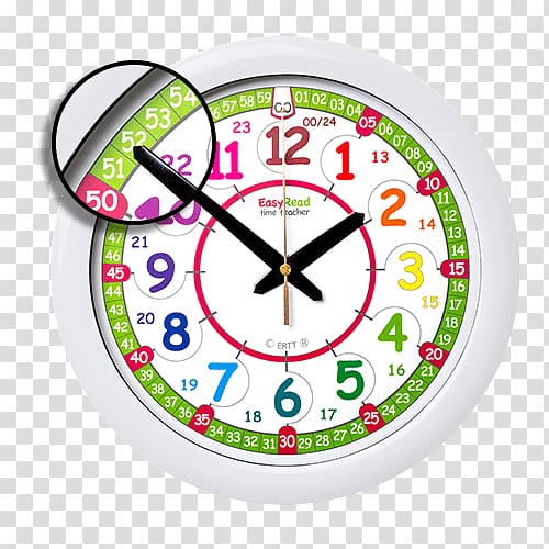 Clock Teacher Learning Education Child, clock transparent background PNG clipart