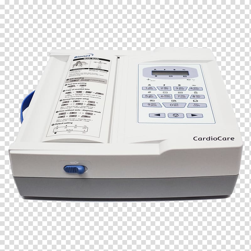 Electrocardiography Bionet America, Inc. Bionet Eletrocardiógrafo ECG Digital Interpretativo 12 canais Cardiocare 2000 Spirometer, electrocardiography transparent background PNG clipart