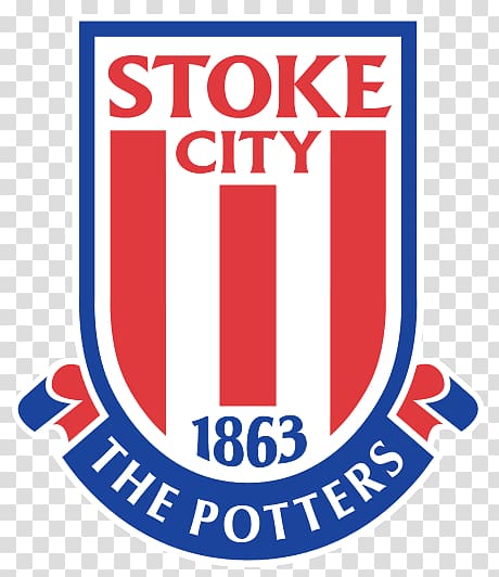 1863 Stoke City The Potters logo, Stoke City Logo transparent background PNG clipart