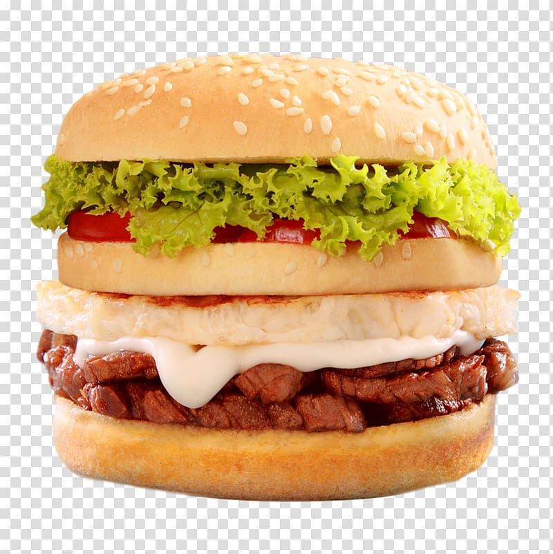 Cheeseburger Hamburger Whopper McDonald's Big Mac Breakfast sandwich, cheese transparent background PNG clipart