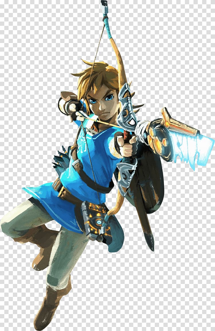 man with bow illustration, The Legend of Zelda: Breath of the Wild Zelda II: The Adventure of Link Ganon Wii U, zelda transparent background PNG clipart