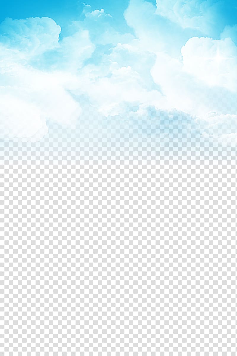 Cloud Sky Blue , Blue sky and white clouds, clouds painting transparent background PNG clipart