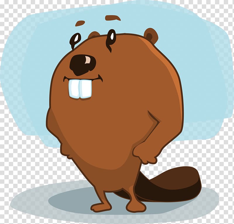 Daggett Beaver Cartoon , Beaver Dam transparent background PNG clipart