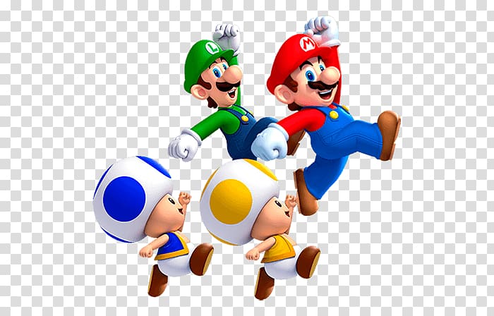 New Super Mario Bros. U New Super Mario Bros. U New Super Mario Bros. Wii, mario 3d luigi transparent background PNG clipart