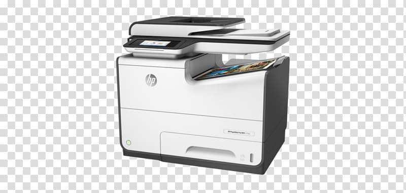 Hewlett-Packard Multi-function printer HP PageWide Managed MFP P57750dw Colour Page wide array, Multifunction printer, EMEA (excluding Israel, Saudi Arabia, South Africa) HP LaserJet, hewlett-packard transparent background PNG clipart
