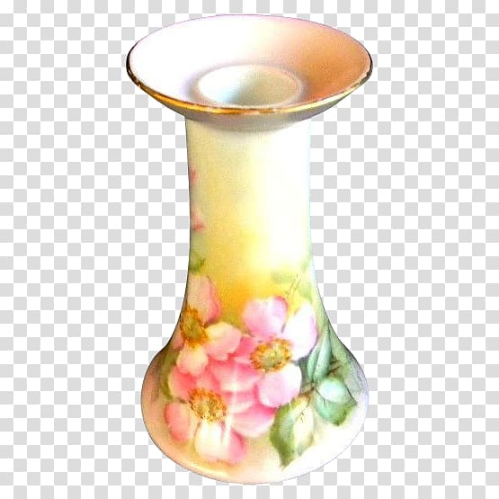 Vase Glass, hand painted candle transparent background PNG clipart