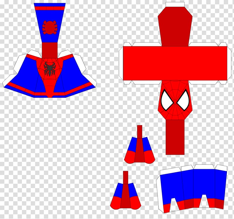 Spider-Man Paper model Art, paper craft transparent background PNG clipart