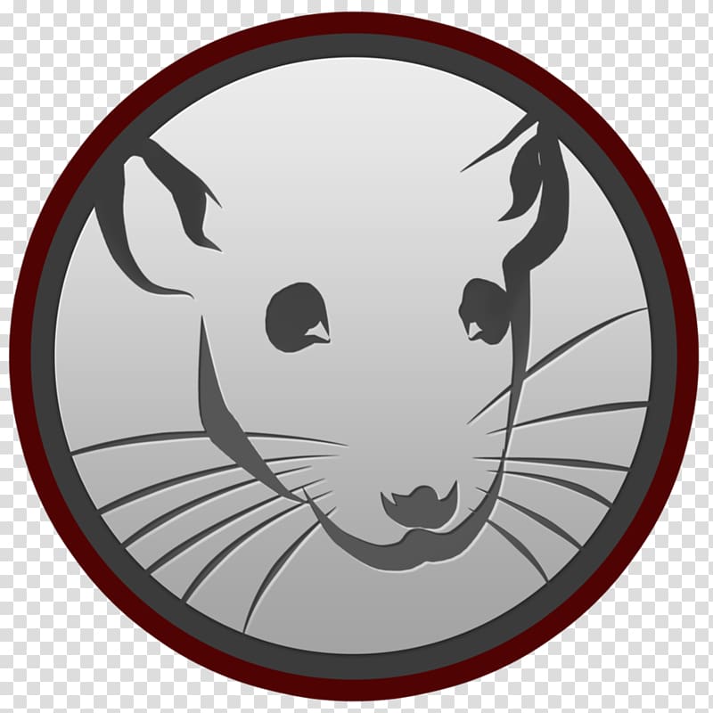 Website defacement Rat Logo Security hacker, Rat & Mouse transparent background PNG clipart